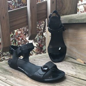 Givenchy black rubber jelly sandals pebble jewel 5